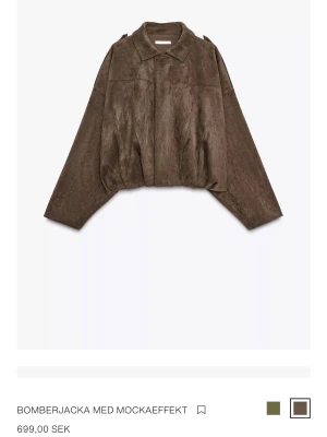 Mockajacka - Så snygg mockajacka från zara ny med lapparna!!