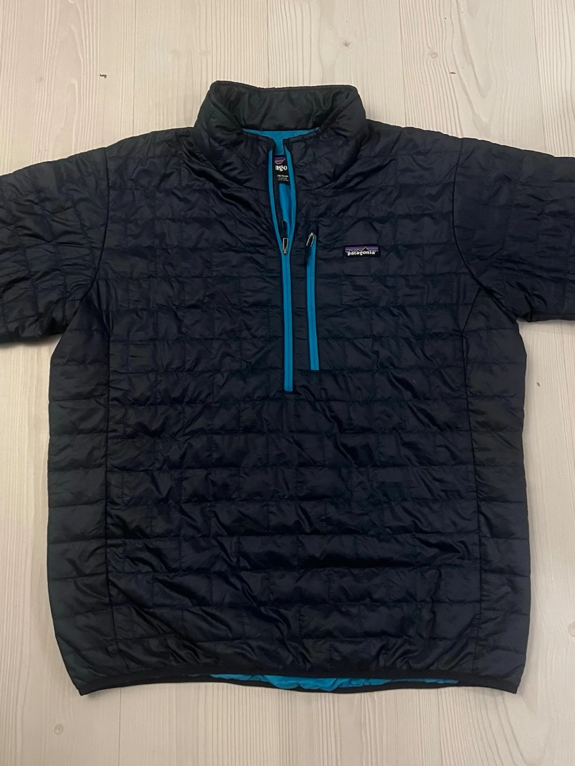 Svart pufferjacka Patagonia XL - 2