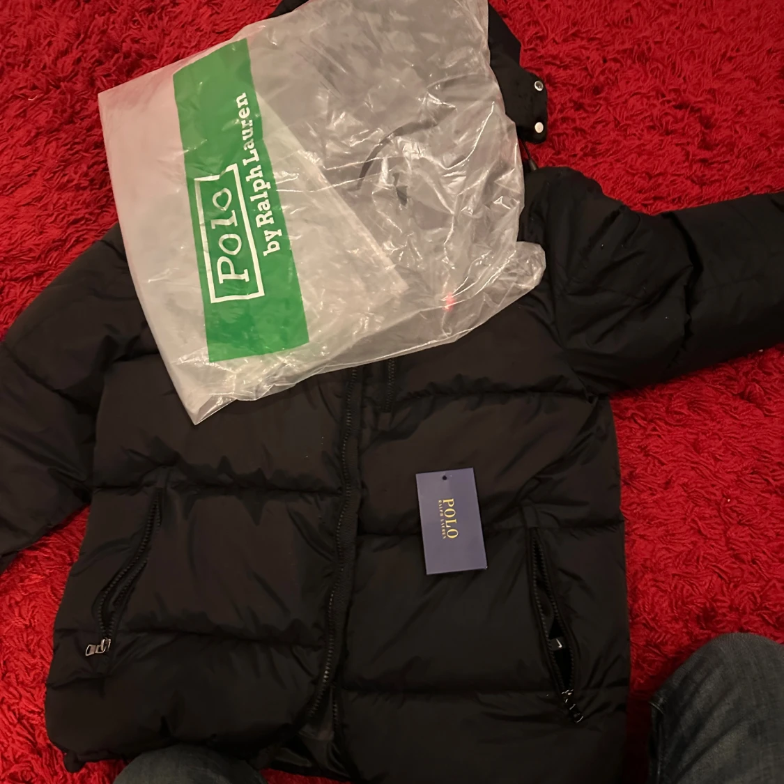 Svart pufferjacka från Polo Ralph Lauren - 3