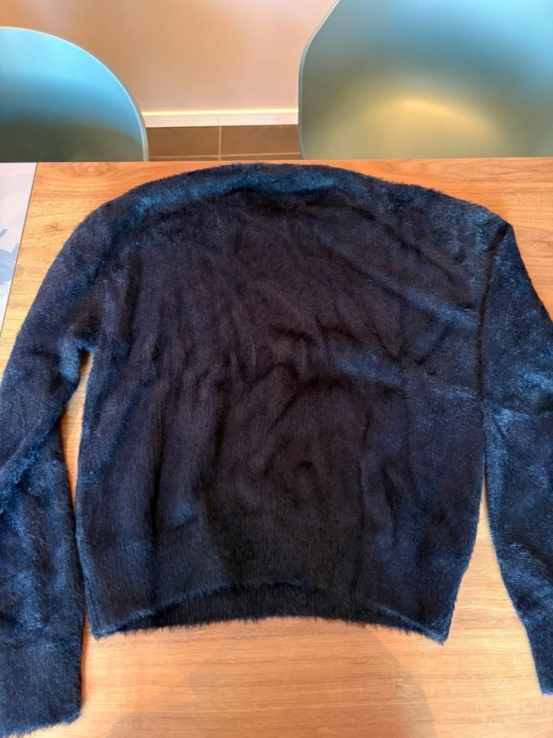 Svart stickad tröja Saintmex - 4