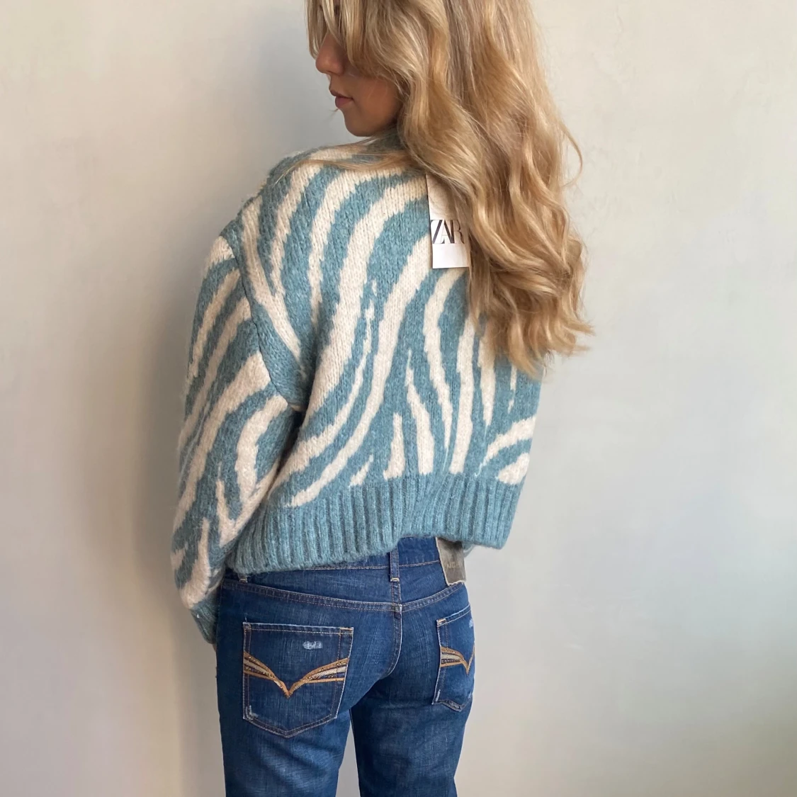 Stickad tröja Ny - 4