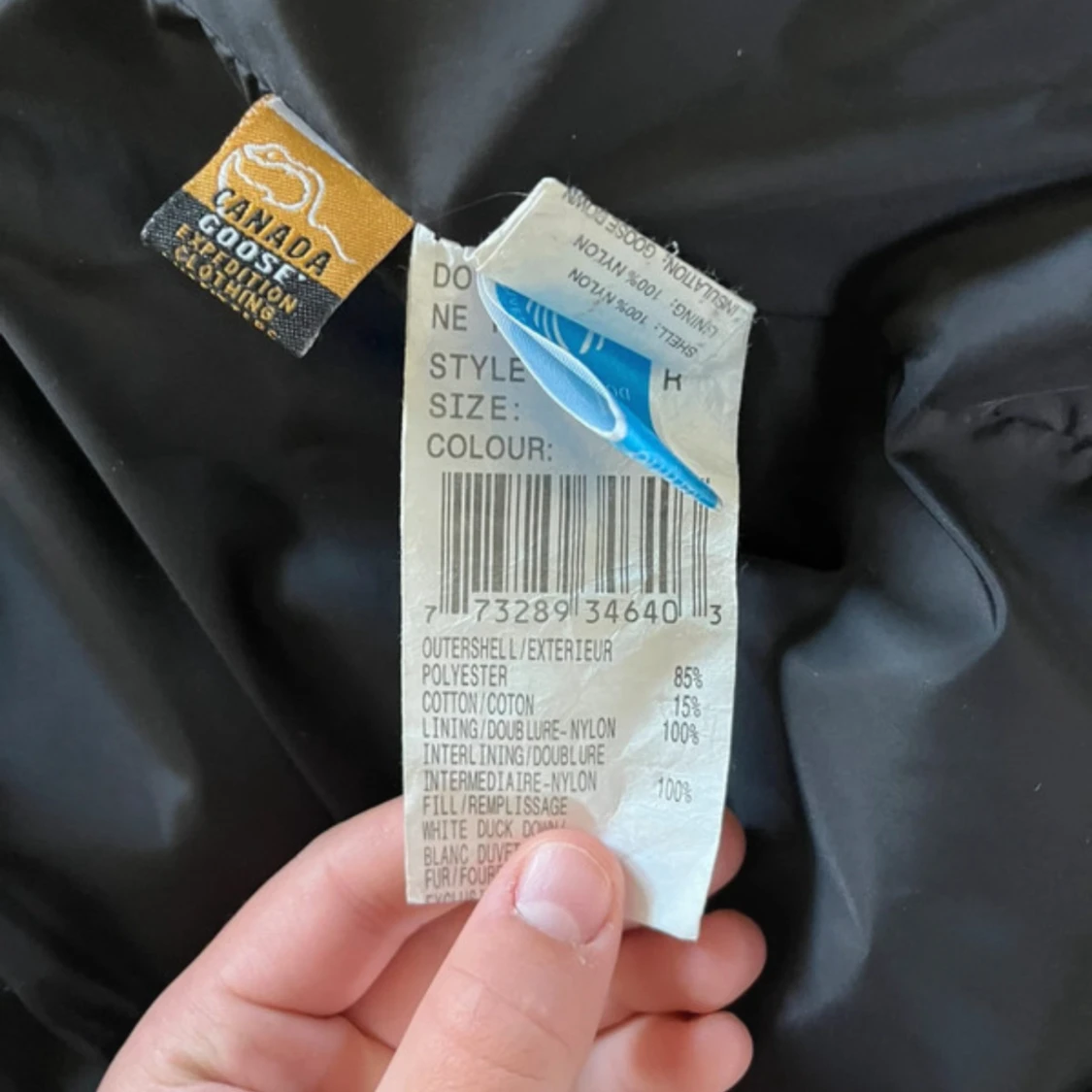 Brun Canada Goose dunjacka - 4