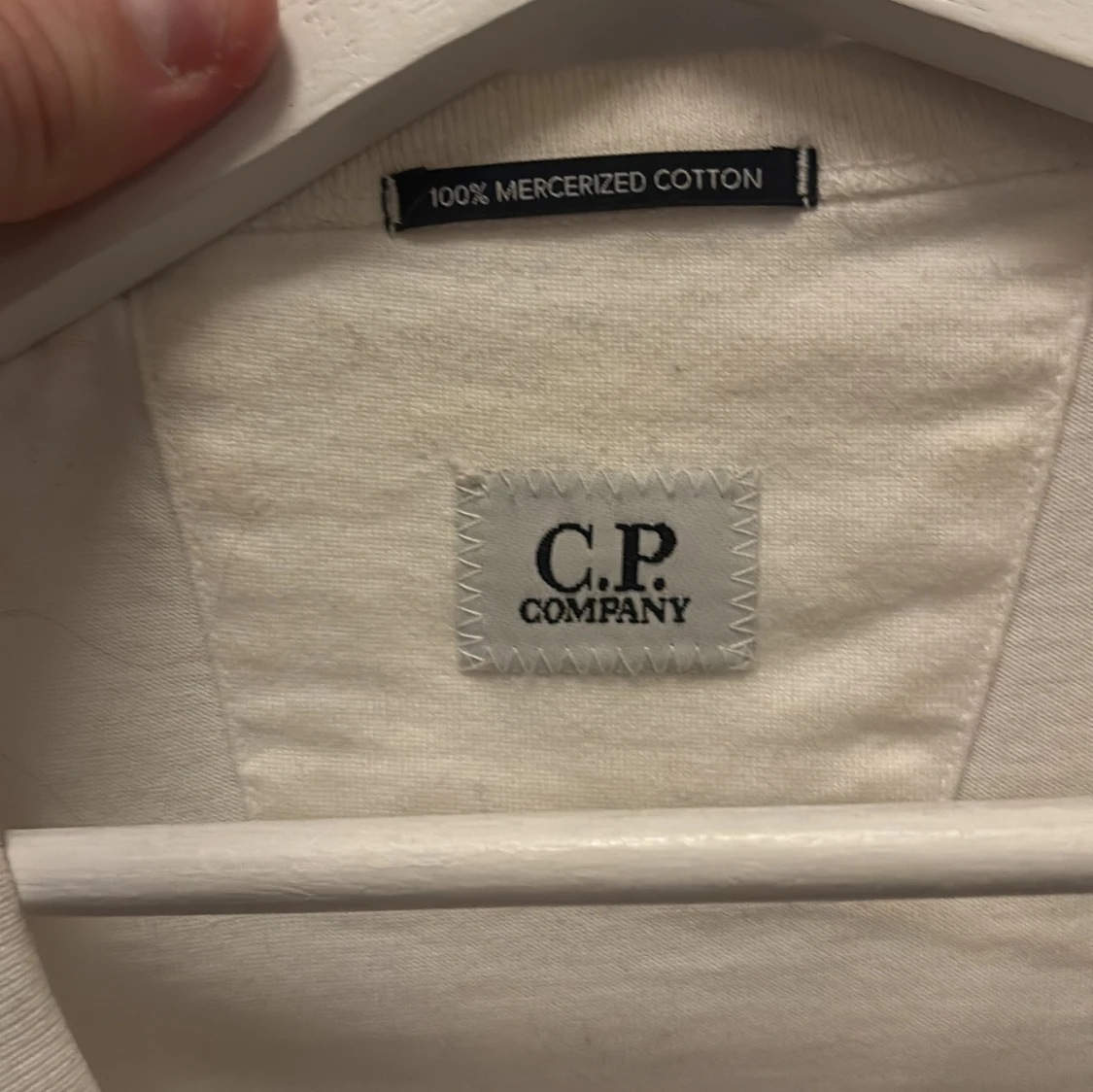 Vit t-shirt från C.P. Company med tryck - 2