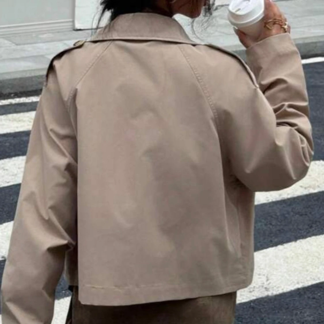 Beige trenchcoat  - 1
