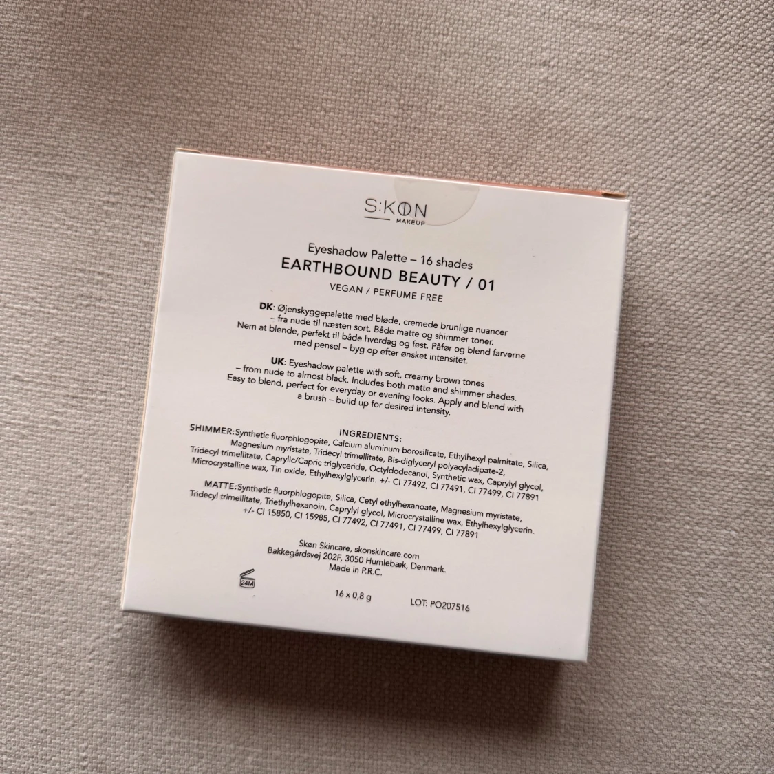 Ögonskuggspalett - 3