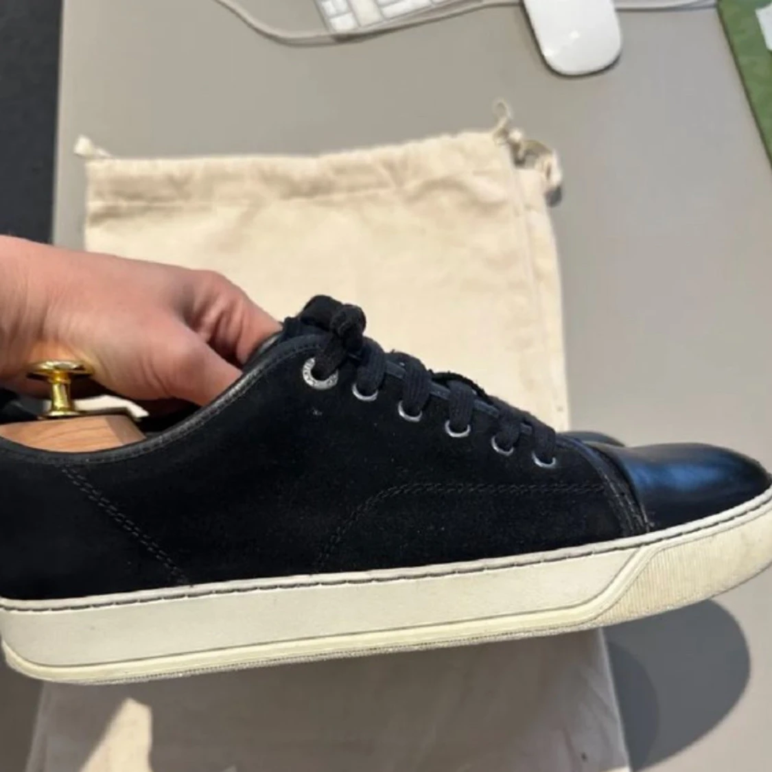 Svarta sneakers från Lanvin - 1