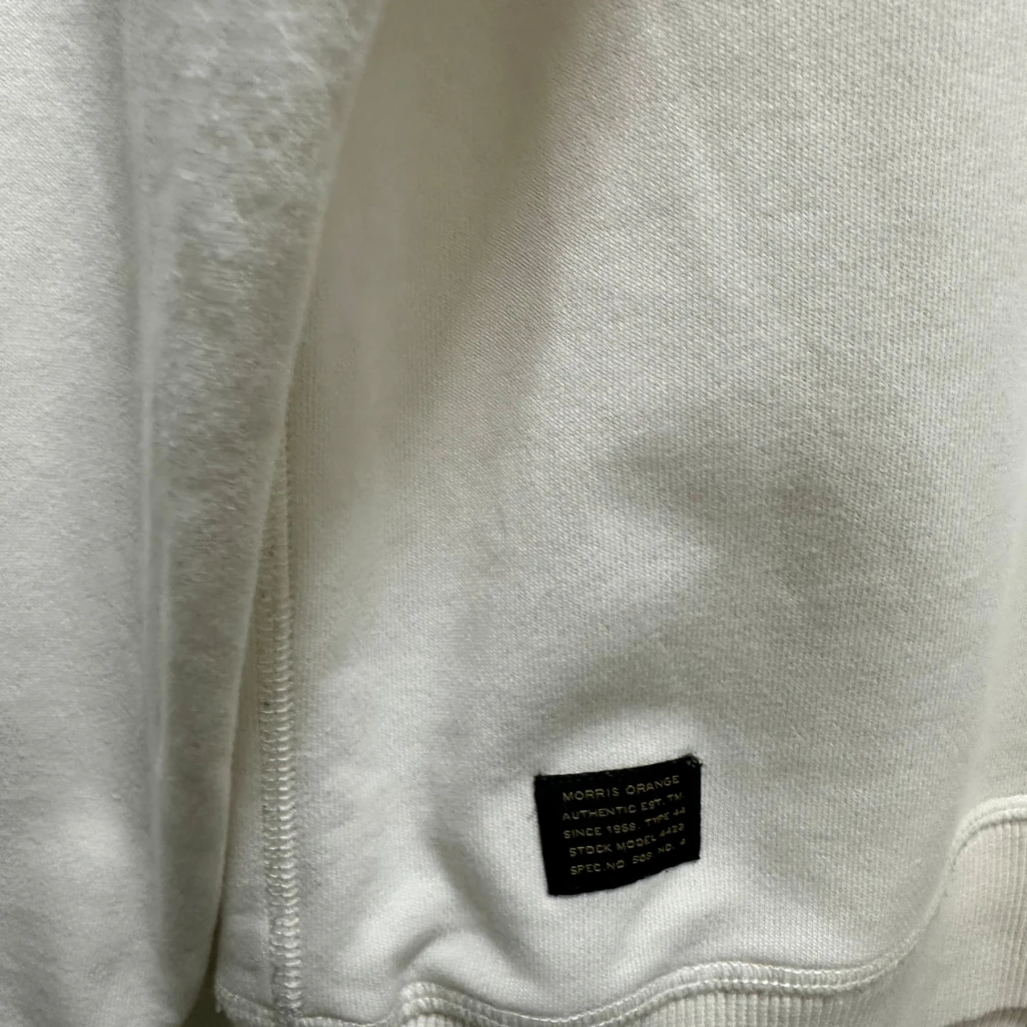 Vit sweatshirt från Morris, storlek L - 4