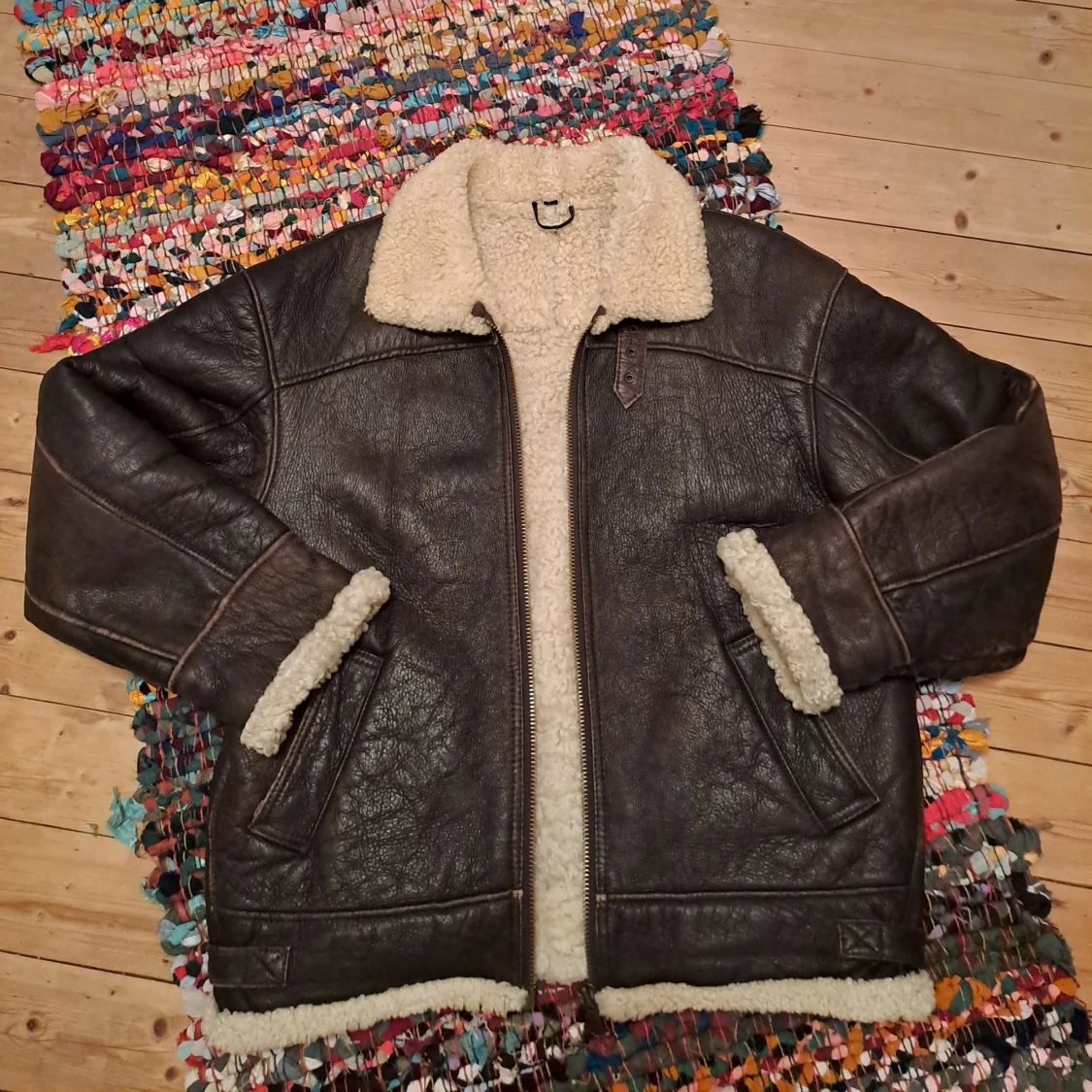 Äkta Shearling B-3 från Paris Dakar