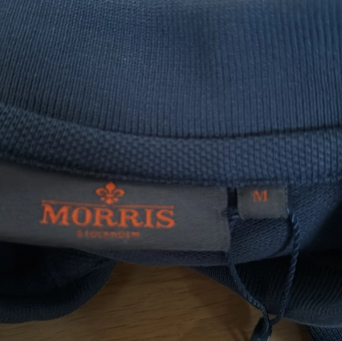 Marinblå piké från Morris Stockholm - 3