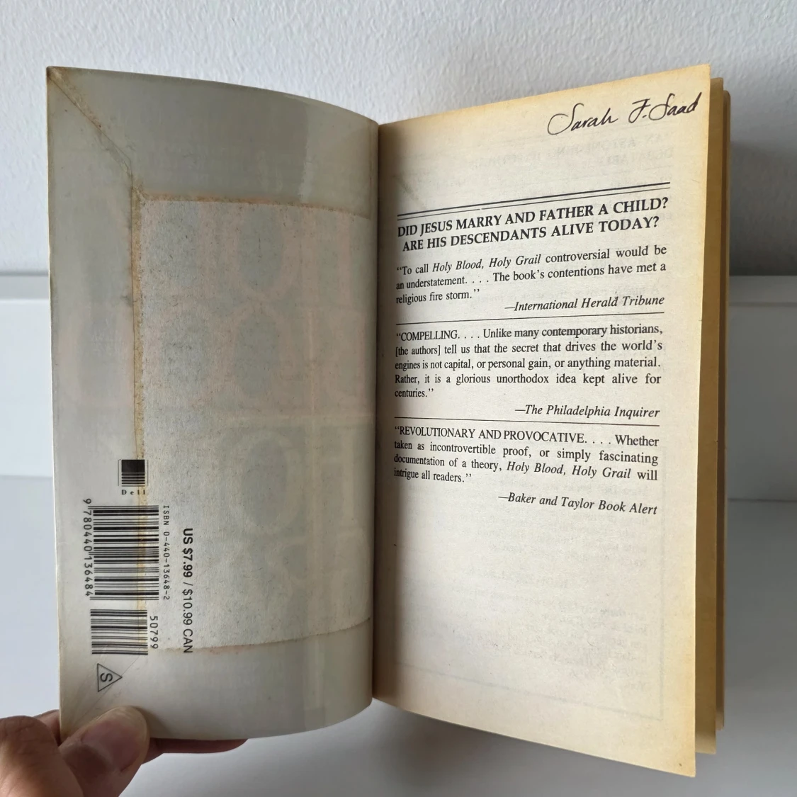 Holy Blood, Holy Grail - 1