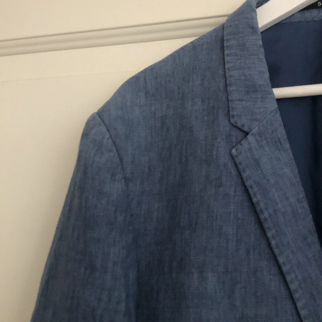 Oversized klarblå kavaj! - 90