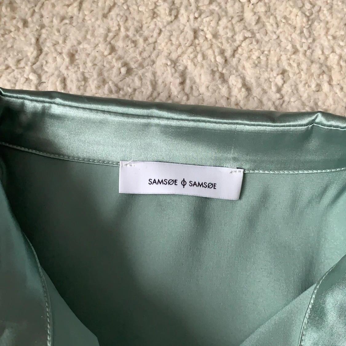 Samsøe Samsøe grön skjorta  - 91