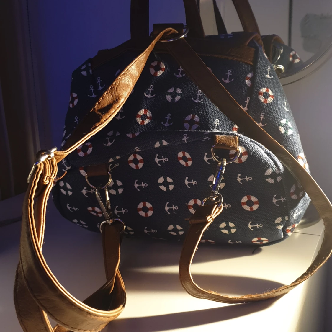 Liten väska med strandigt tema - 90