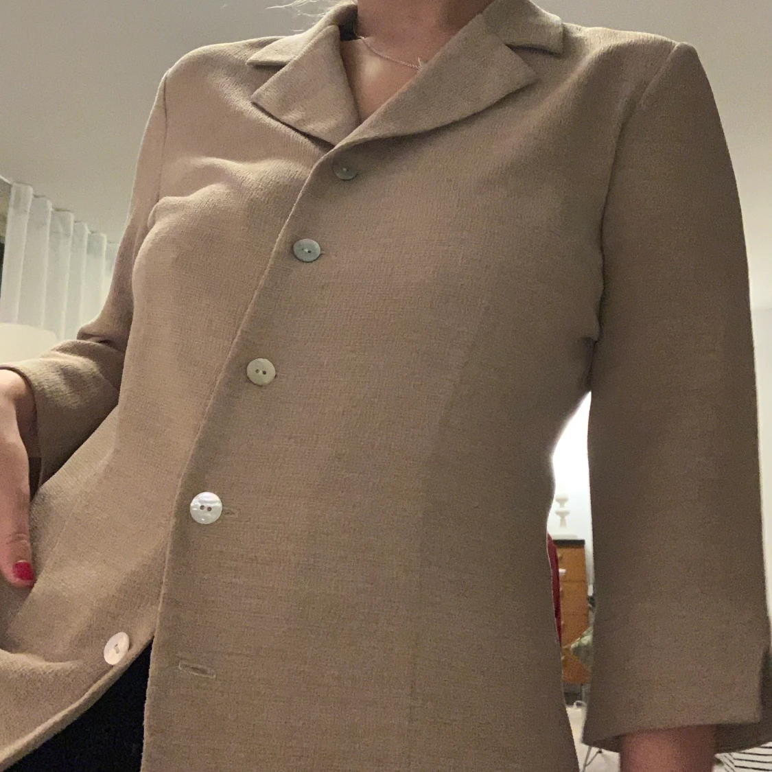 Beige skjorta / blus 