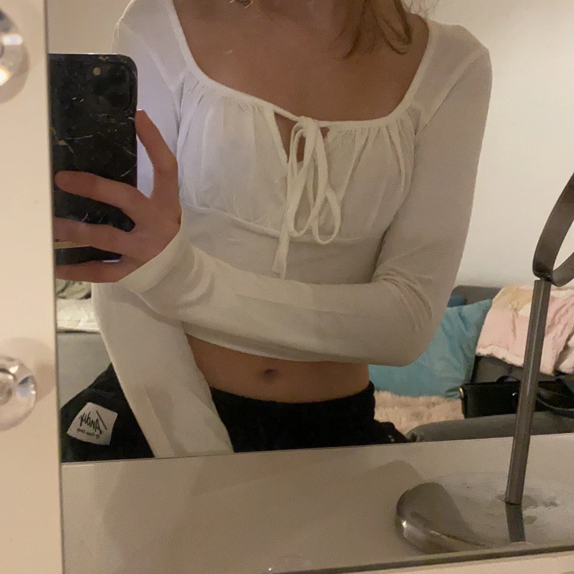 Vit topp från shein  - 90
