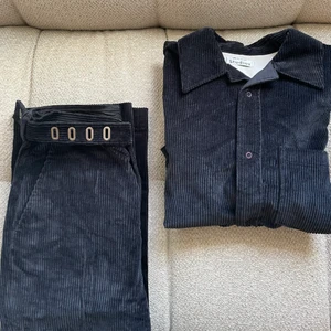 Acne studios corduroy trousers + shirt  - Conditions 9/10 använt 2 ggr 