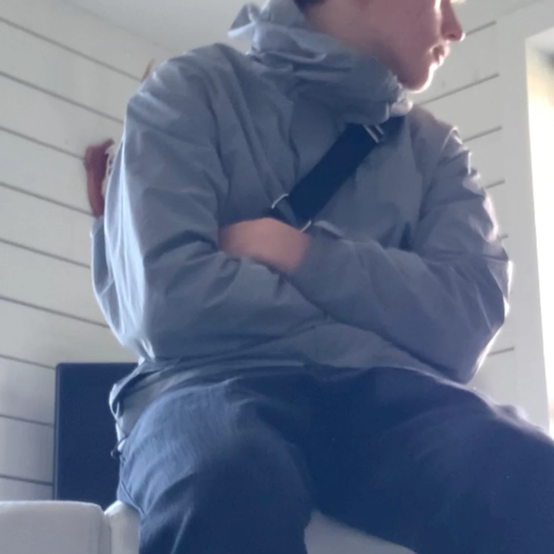 Palace grå windbreaker - 91