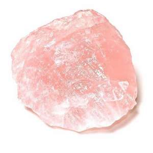Rosenkvarts från kristallrummet. Helt rå mineral med ett silver hänge. Storlek: Mellan 5-7cm, 50-100gr. Rosa rosenkvarts är en väldigt populär kristall med sin ljuva kärleksfulla energi.