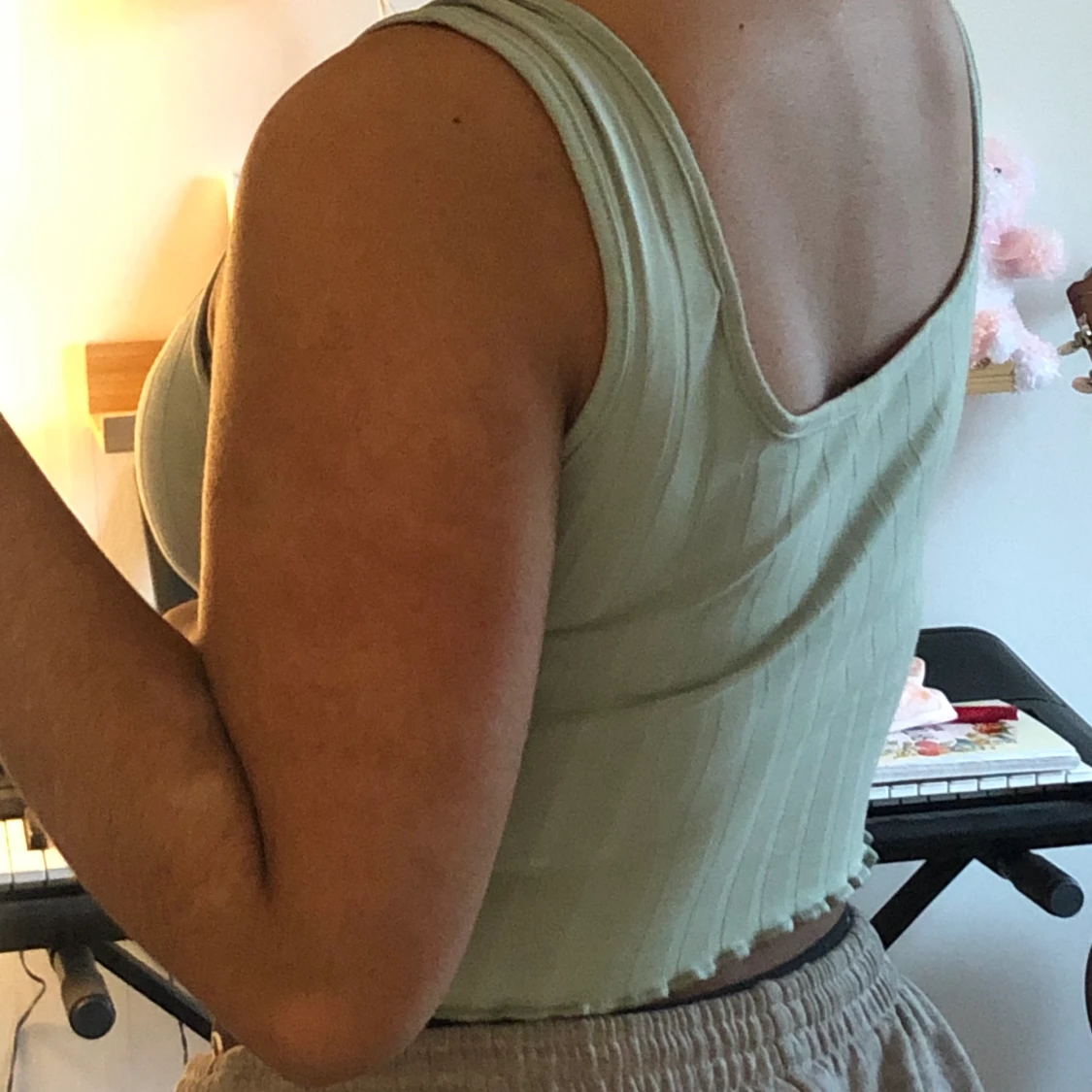 Grön topp strl S - 91