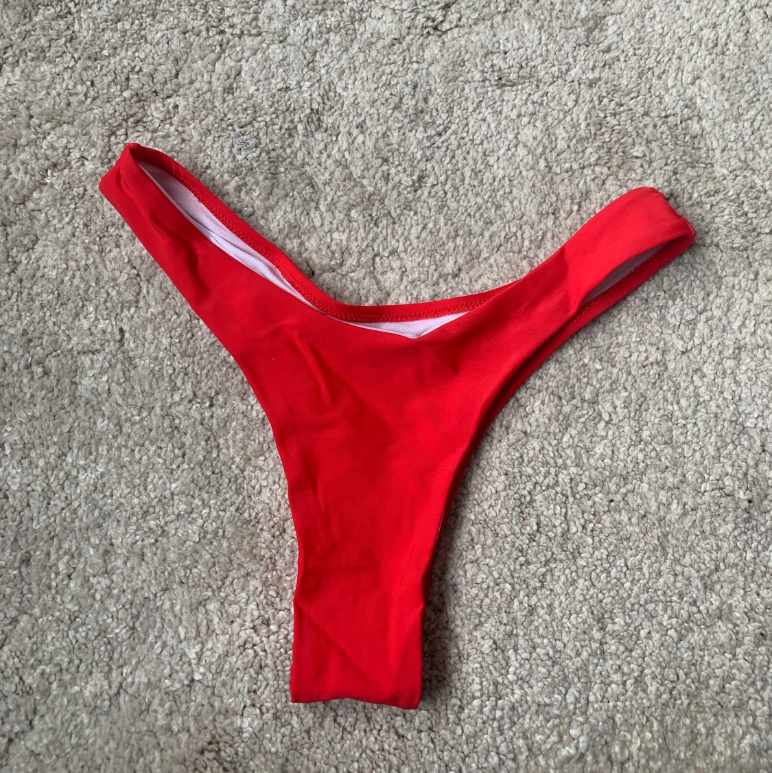 Röd bikini topp med underdel - 91