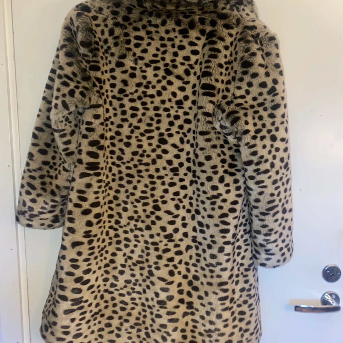 Leopard faux fur jacka!  - 91