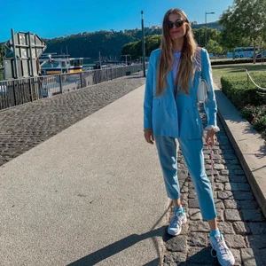 Light blue pants - Light blue comfortable pants. Pull and bear.