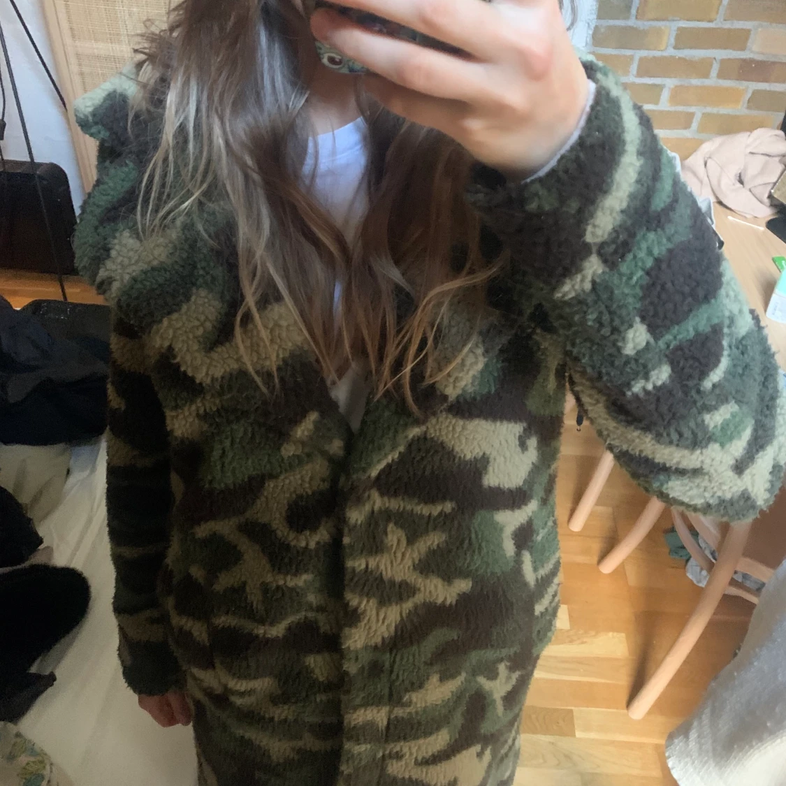 Teddyjacka i kammoflage