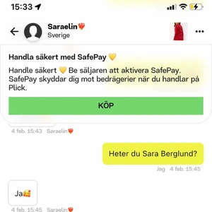 VIKTIGT - Jag ville bara upplysa er om denna försäljare. Jag swishade för snart 1 vecka sedan och har inte fått något svar sen dess. Jag vet inte hon inte alls skickat eller om de är något annat. Men ville bara informera om det är någon annan som har haft problem med henne skriv gärna till mig