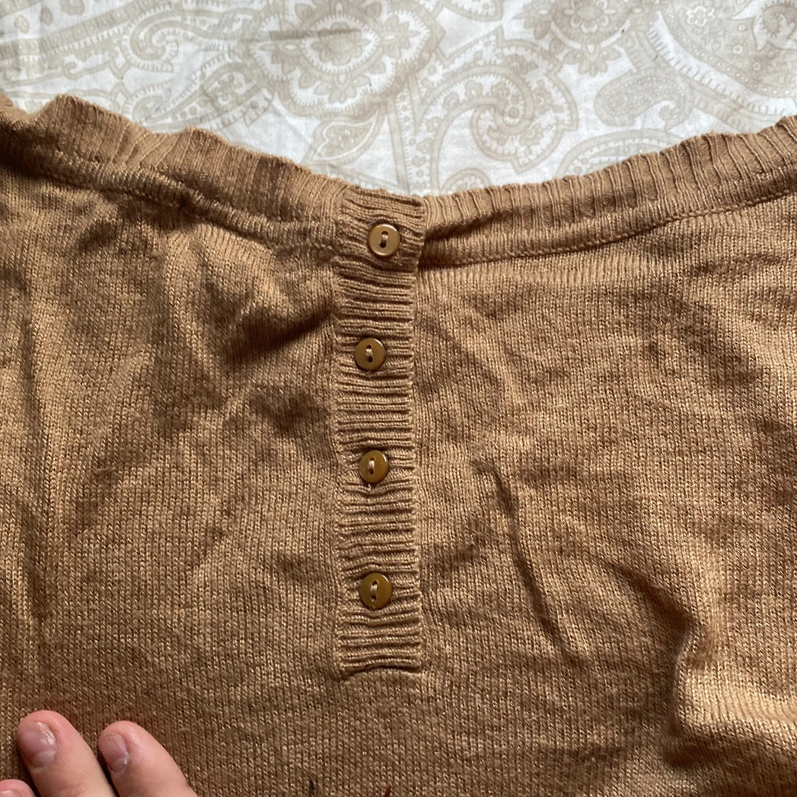 Beige/brun tröja från H&M  - 91