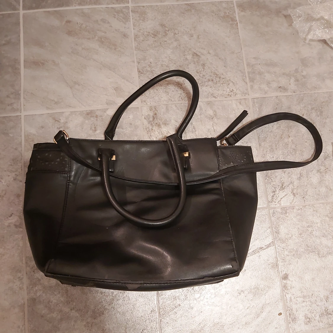 Mycket fin skinnväska  - 90