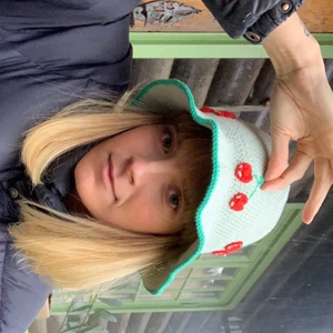 Buckethat - Kul färgglad virkad buckethat