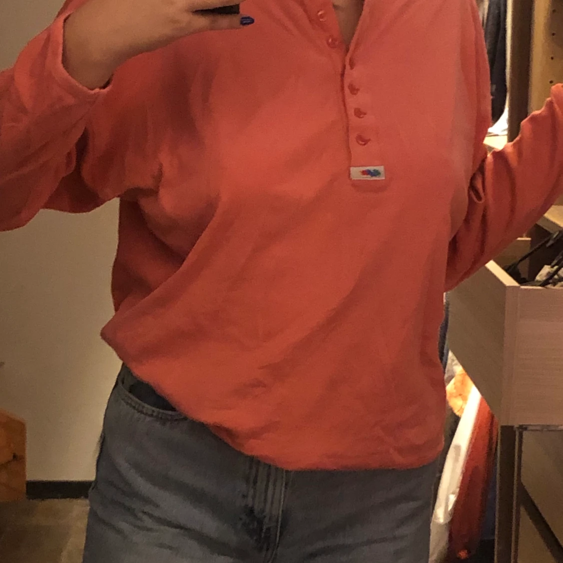 Lax färgat långärmad tröja