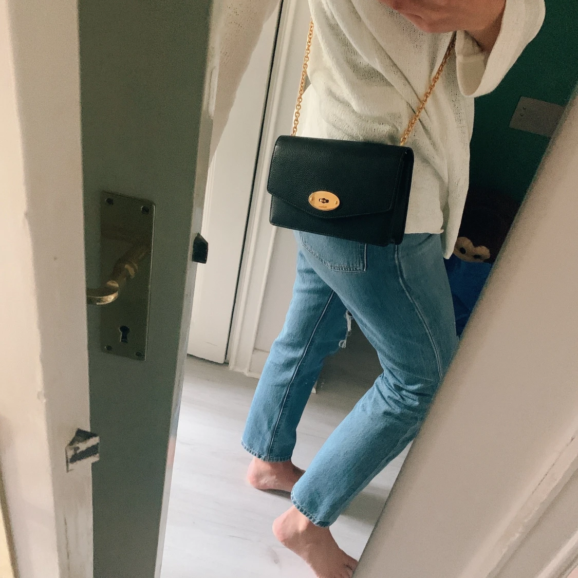 Svart Mulberry Darley - 90