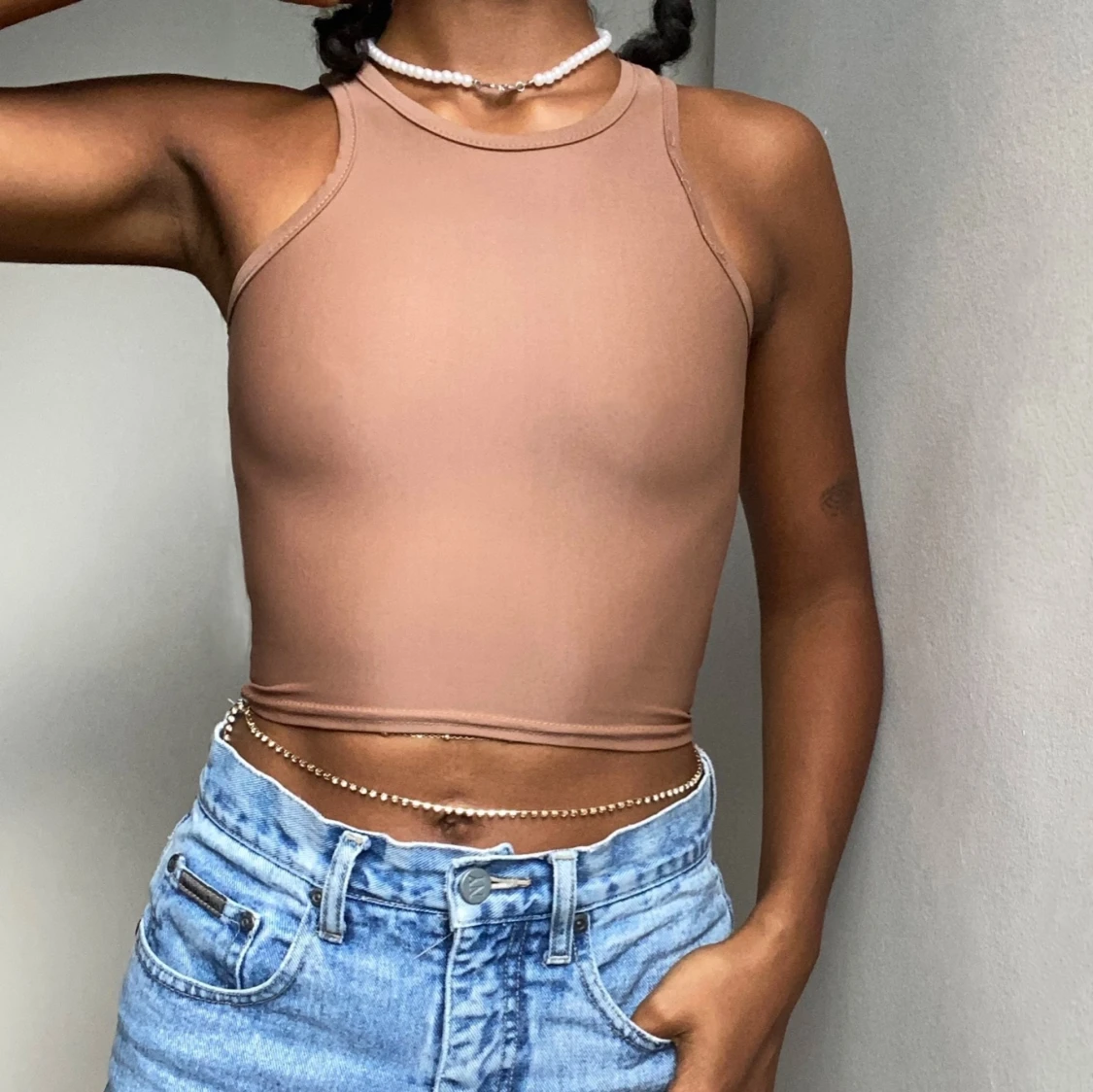 Chocolate tank top🤎