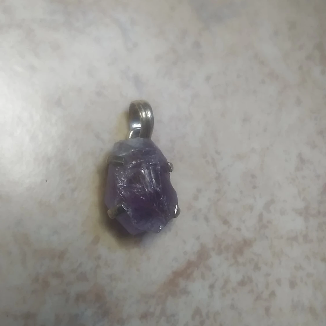 Ametisthänge / kristallsmycke - 91