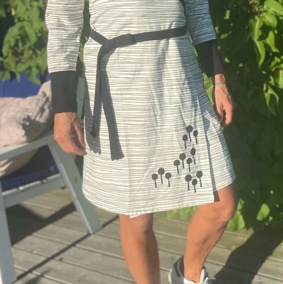 Nanso omlottklänning, stl L - 90