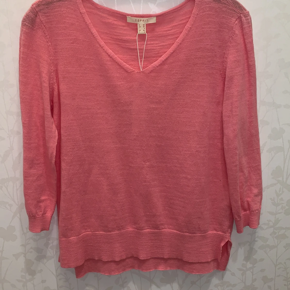 Jättefin rosa tröja i strl xs