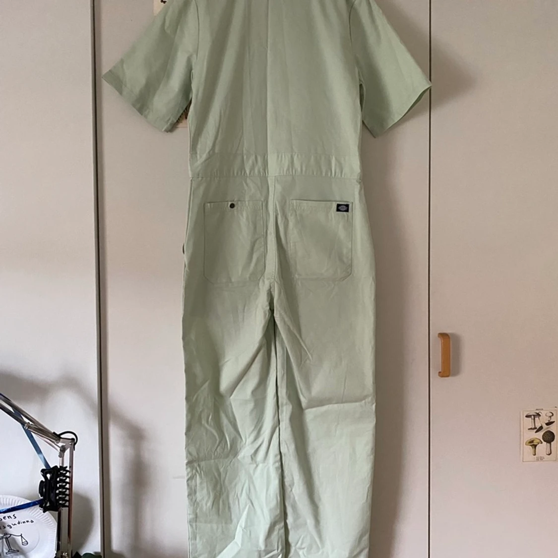 kortärmad mintgrön dickies overall - 90