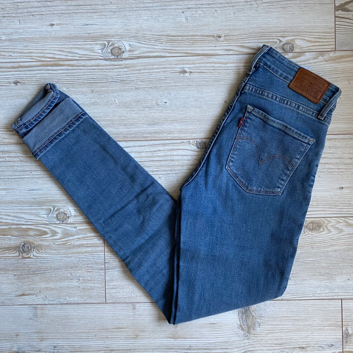 Levis jeans skinny high rise