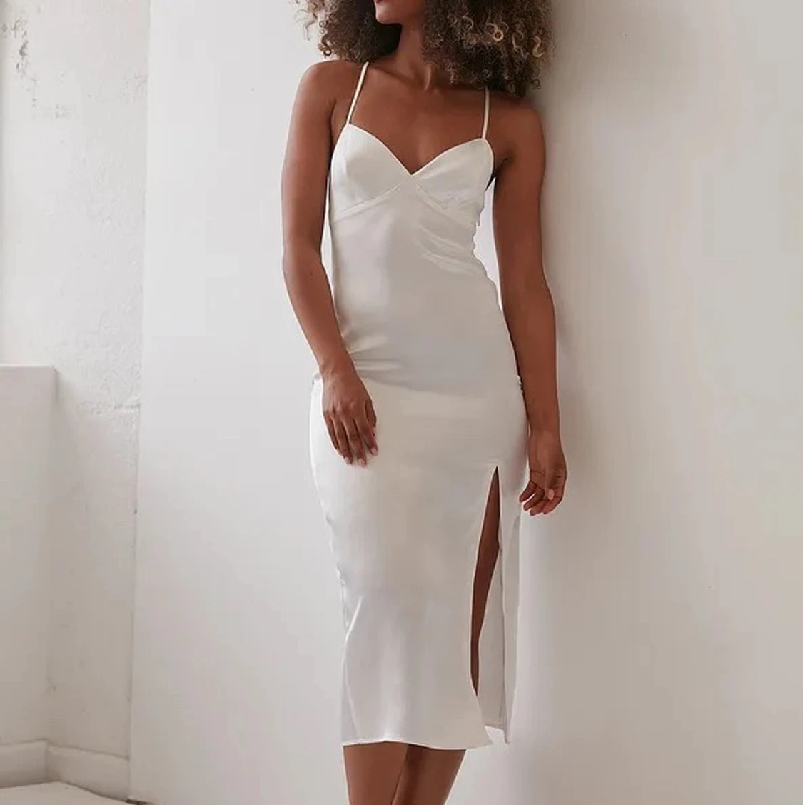 NAKD Silk dress - 90