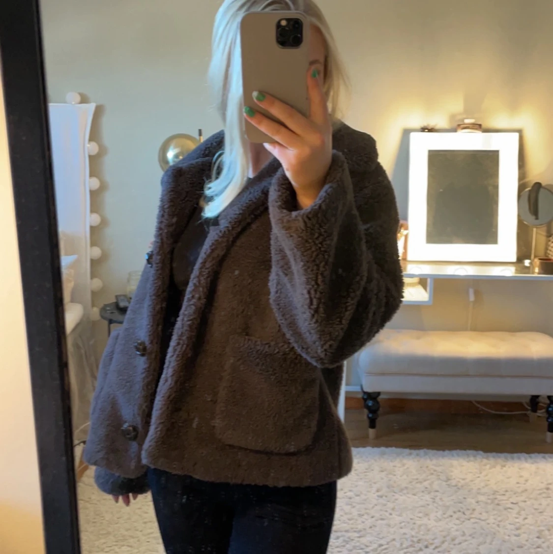 Kort kappa från ZARA.  - 91