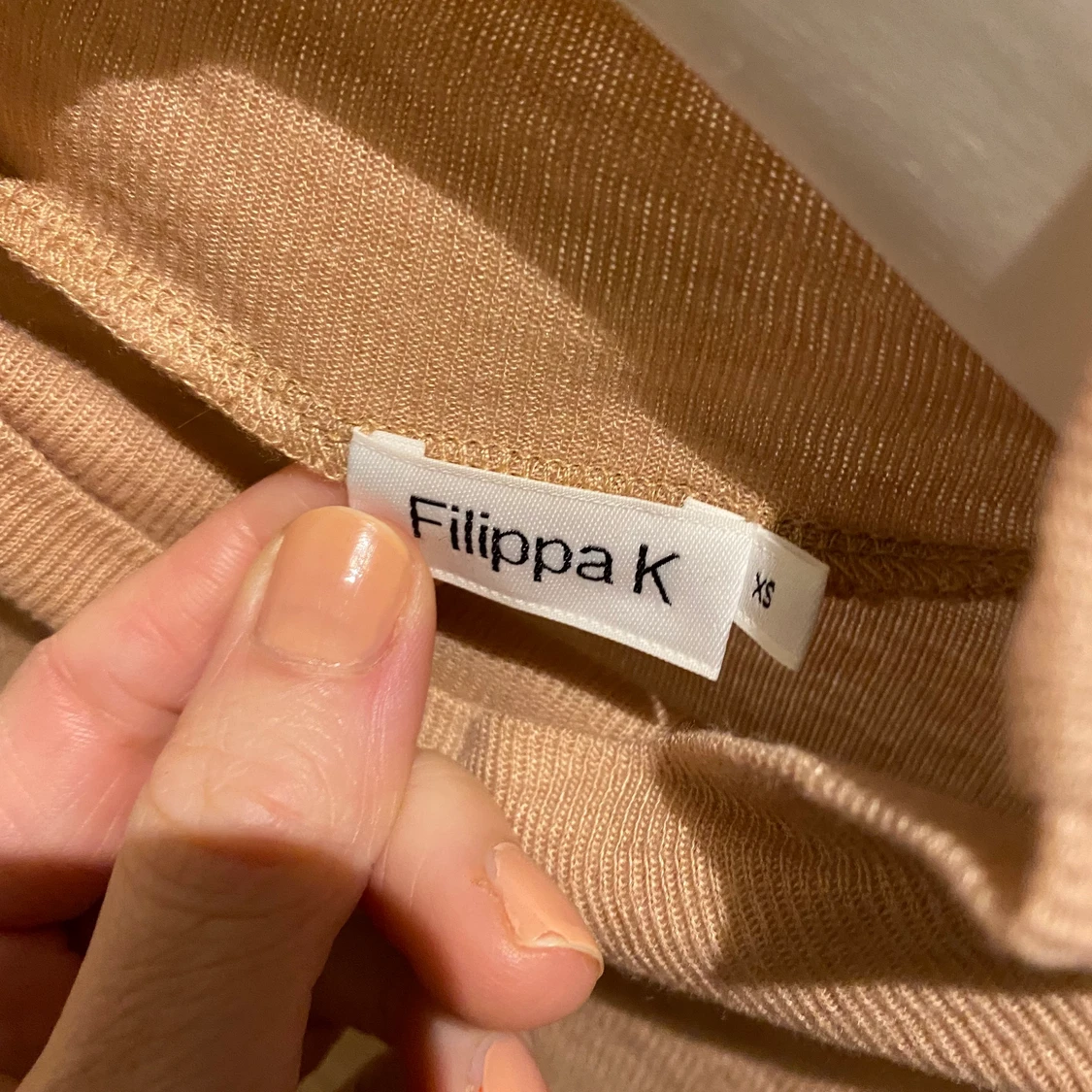 Stickad polotröja  - 90