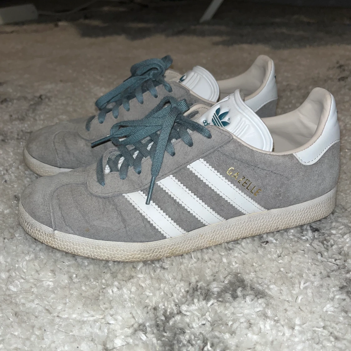 Adidas Gazelle Blå Suede Strl 38 2/3