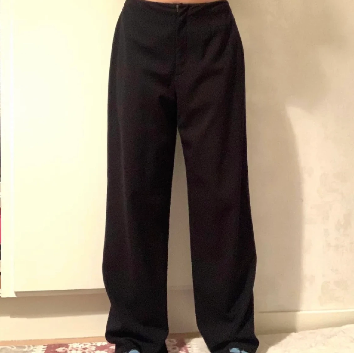 Svarta Kostymbyxor  - 90