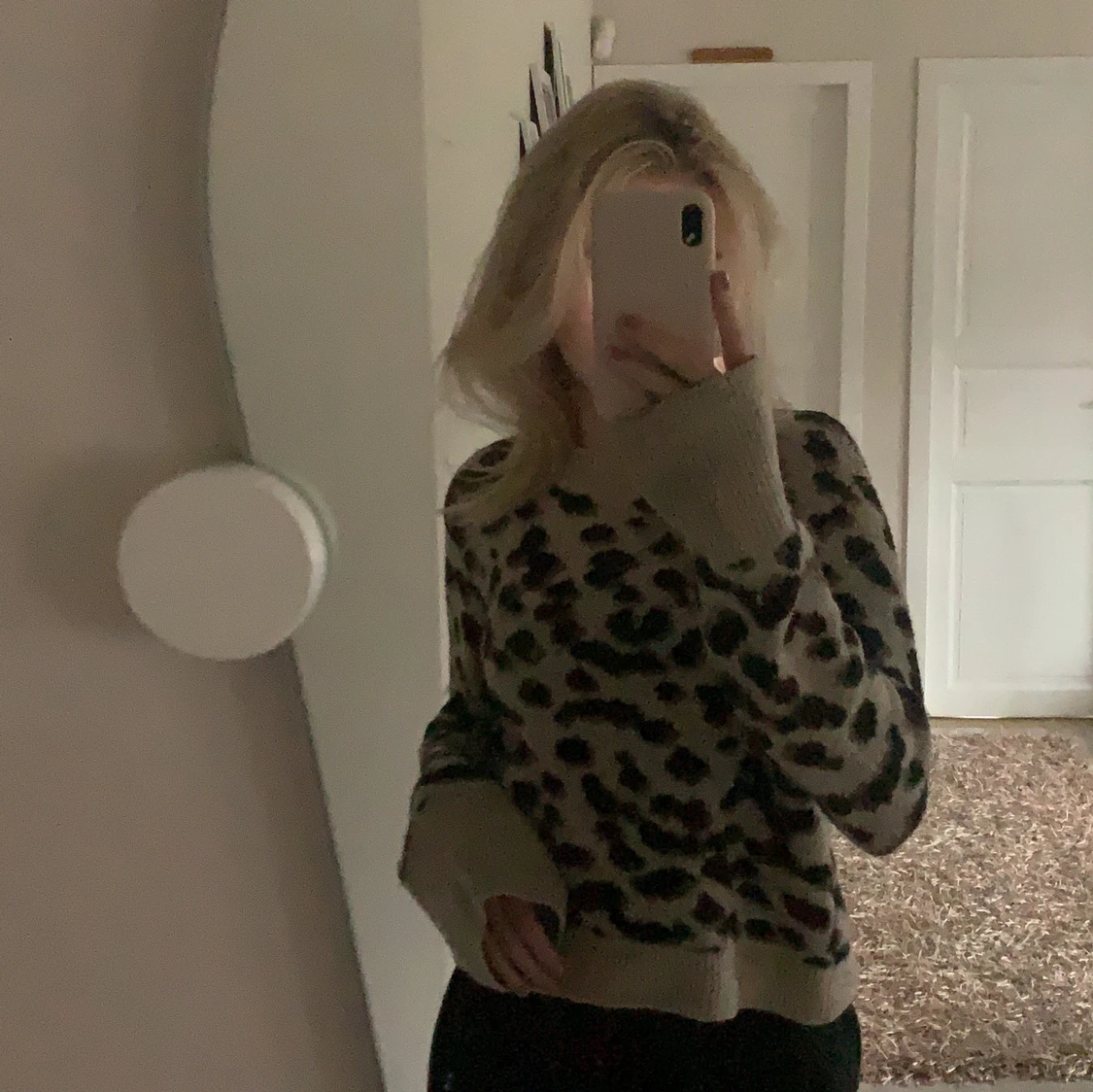 Leopard stickad tröja från H&M - 90
