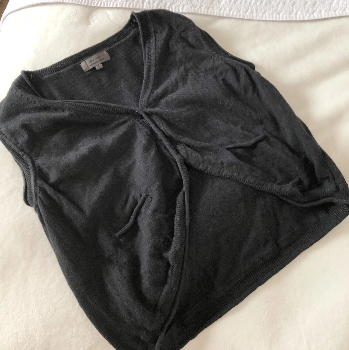 marinblå väst strl L  - 91