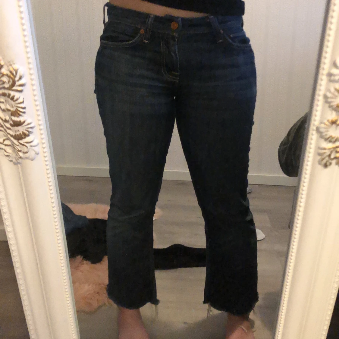 Snygga lågmidjade jeans  - 90