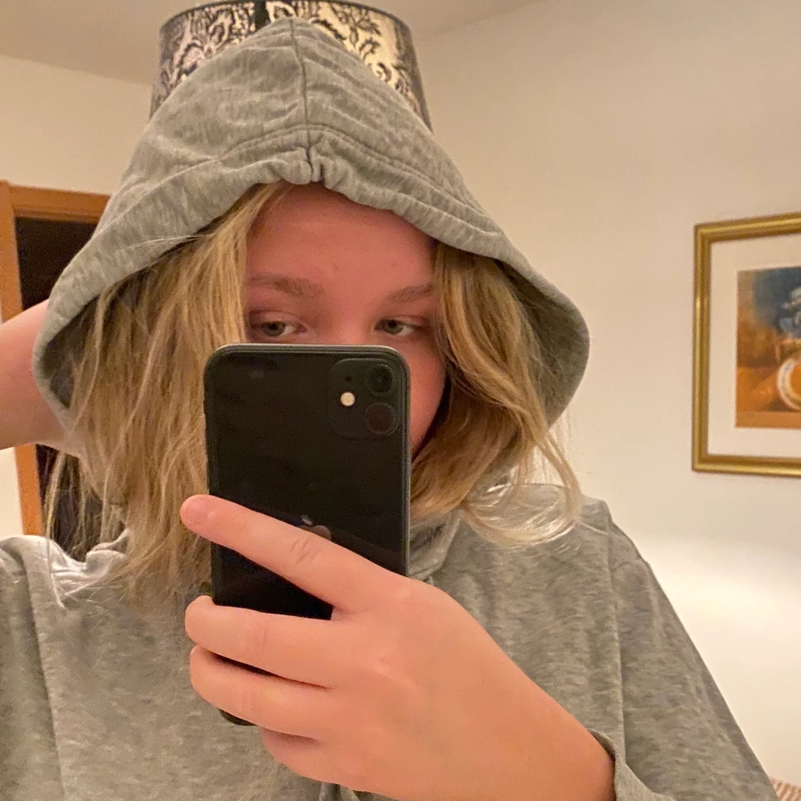 Grå hoodie från H&M🖤 - 91