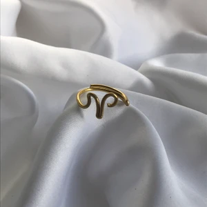 Ring - Säljer en fin aries/väduren ring 💖 justerbar och köparen står för frakten