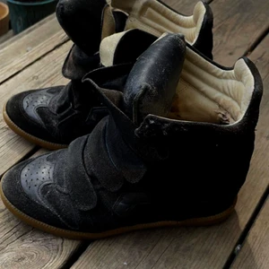 Isabel marant skor bekett Leather - Mycket använda även slitna inuti därför lågt pris, nypris 4500:-